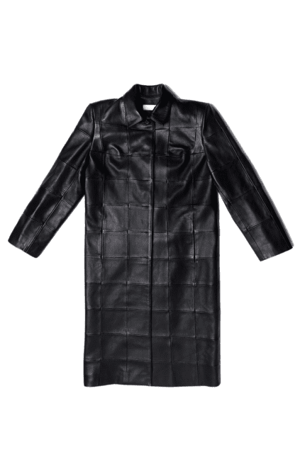 Mosica Leather Coat