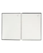 A4 spiral bound leather notebook for journaling or work notes – UK stationery accessory
