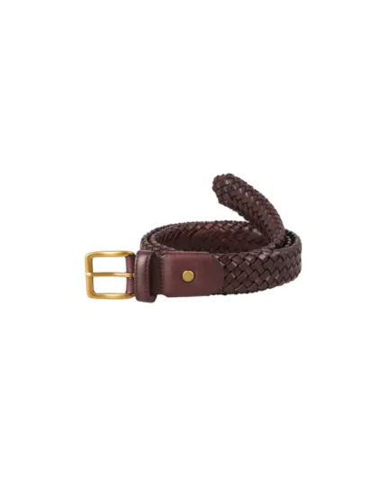 Cross Stitch Leather Belt